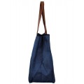 9220- NAVY CANVAS TOTE BAG